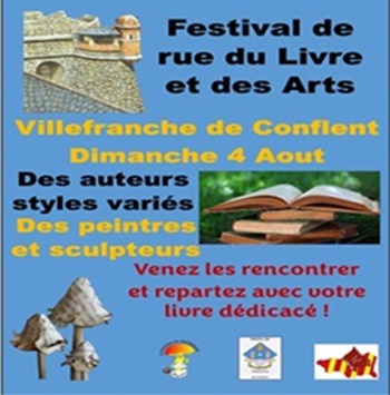 Le Festival de rue du Livre et des Arts à Villefranche-de-Conflent.