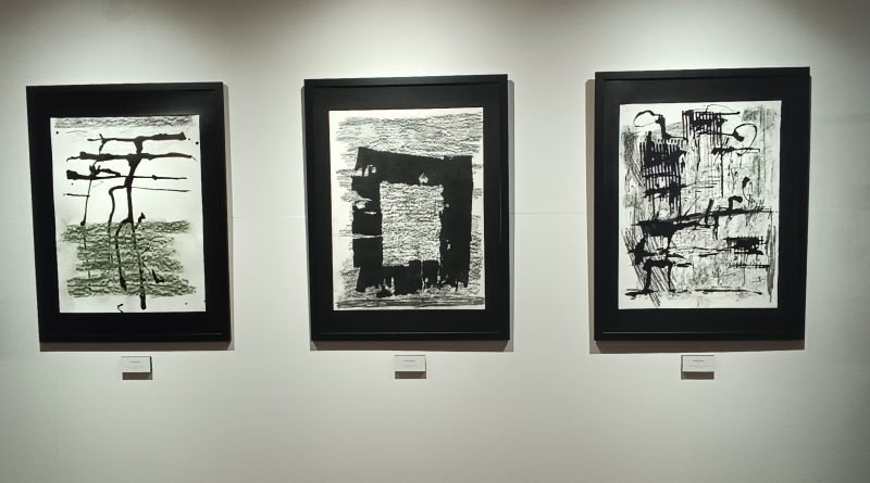 Vernissage de l&rsquo;exposition « Noir intérieur » de Michel Domerg