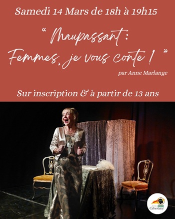Maupassant : Femmes, je vous conte ! à Cabestany