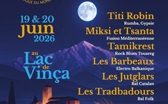 Le Festival Sirocco 2026, une 26ᵉ édition au bord du lac de Vinça