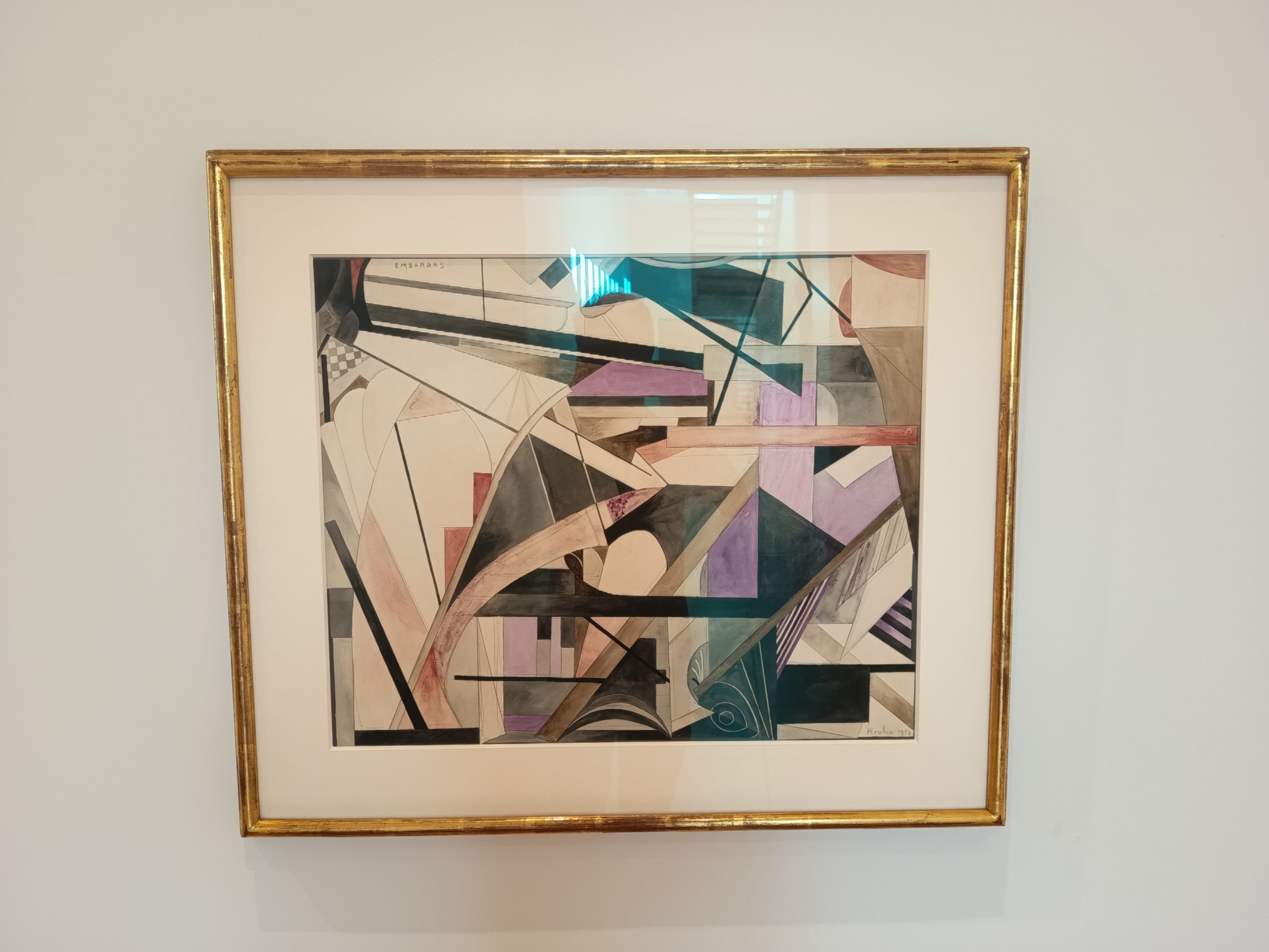 Picabia "Embarras" 1914