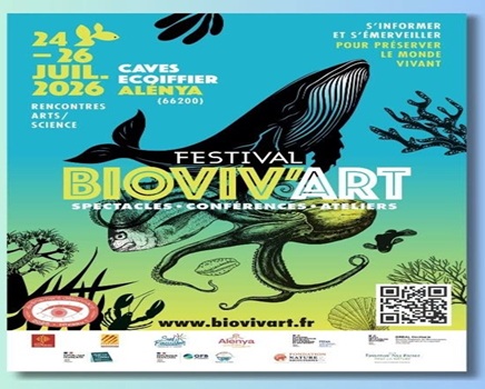 Alénya présente la  5ème édition du festival Bioviv’Art sur le thème « mers et océan, essentiels et fragiles »