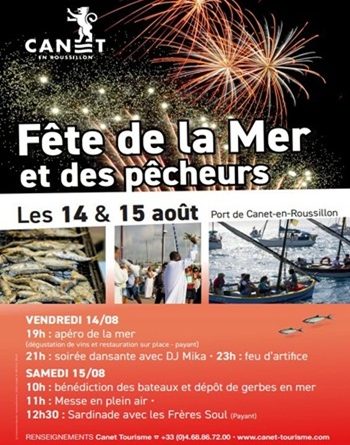 La Fête de la Mer et des Pêcheurs à Canet-en-Roussillon