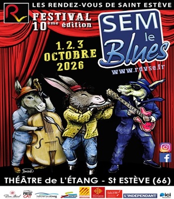 La dernière fête du blues au Théâtre de l’Étang !