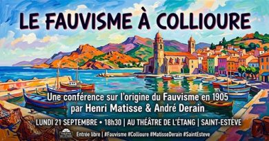 Conférence C.E.P.S « Le fauvisme à Collioure » à Saint‑Estève